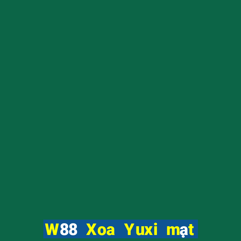 W88 Xoa Yuxi mạt chược phiên bản Apple