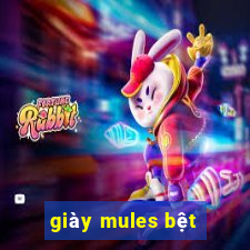 giày mules bệt