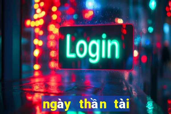 ngày thần tài đánh số mấy