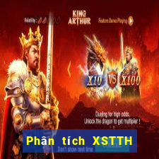 Phân tích XSTTH thứ hai