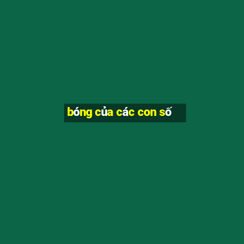 bóng của các con số