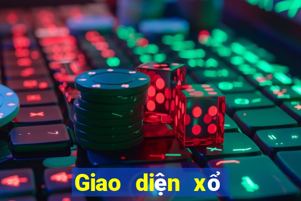 Giao diện xổ số chia xổ số vr3