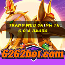 Trang web chính thức của Baobo