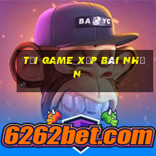 tải game xếp bài nhện