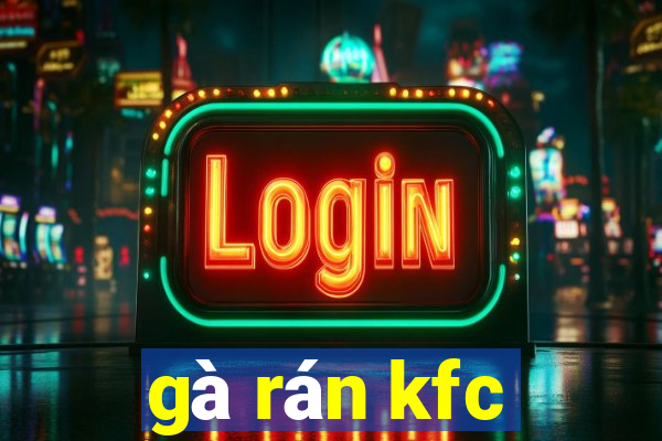 gà rán kfc