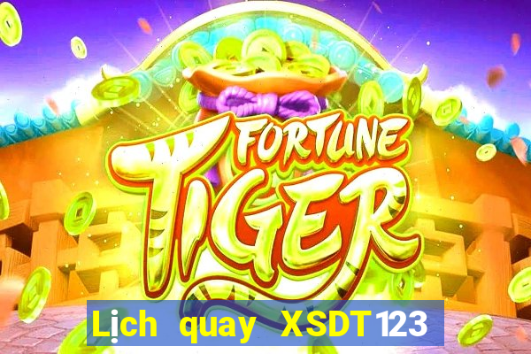 Lịch quay XSDT123 ngày 10