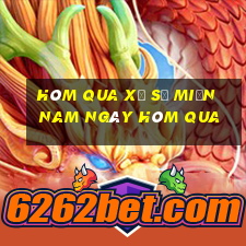 hôm qua xổ số miền nam ngày hôm qua