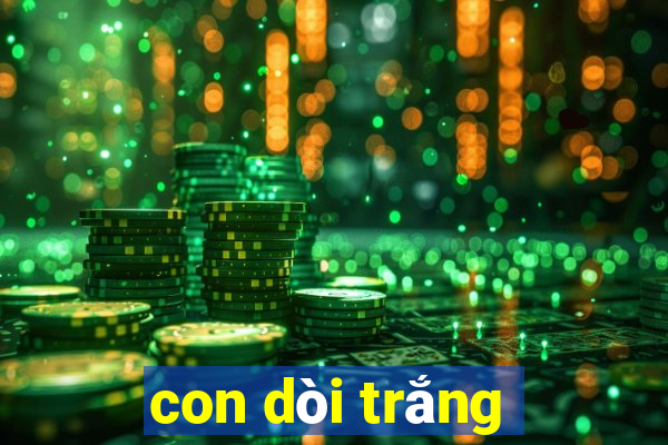 con dòi trắng