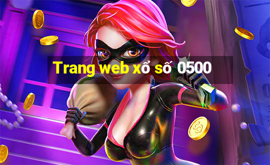 Trang web xổ số 0500