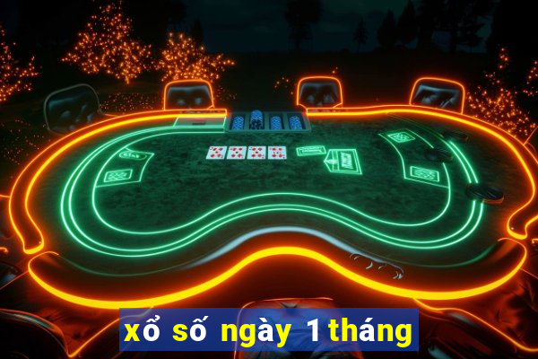 xổ số ngày 1 tháng