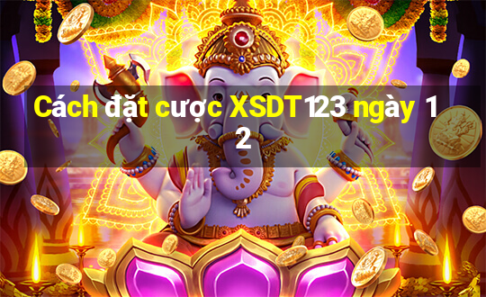 Cách đặt cược XSDT123 ngày 12