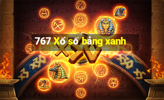 767 Xổ số bảng xanh