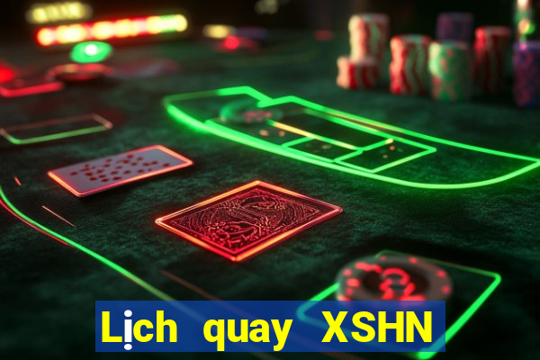 Lịch quay XSHN thứ tư