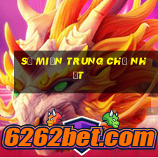 số miền trung chủ nhật