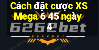 Cách đặt cược XS Mega 6 45 ngày 4