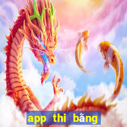 app thi bằng lái xe