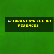 12 locks find the differences