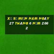 xổ số miền nam ngày 27 tháng 6 năm 2002