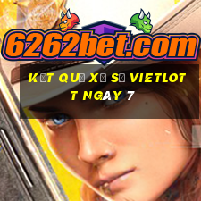 kết quả Xổ Số vietlott ngày 7