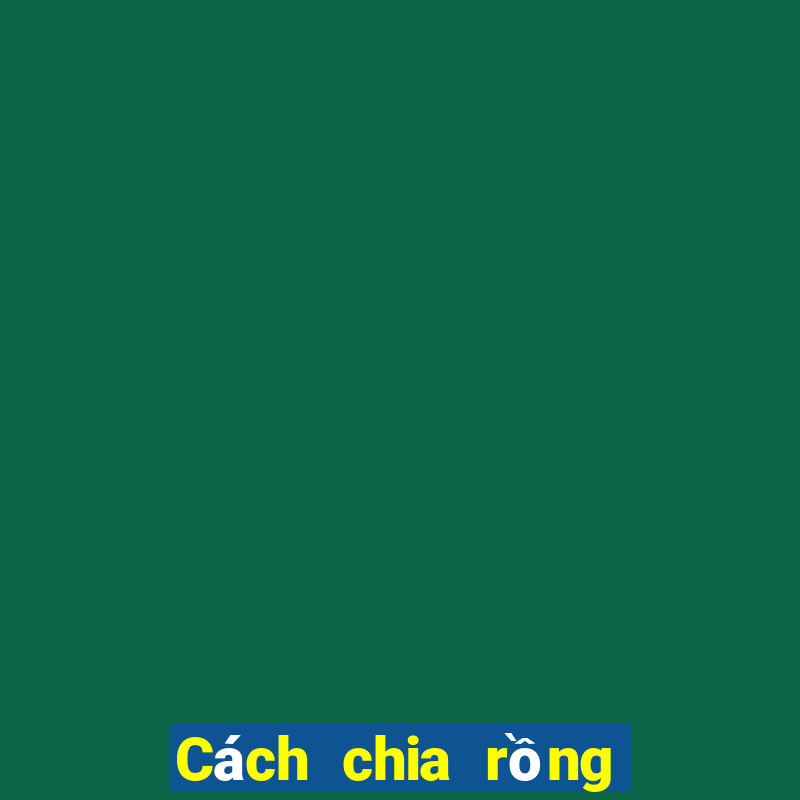 Cách chia rồng hổ từ 1 đến 10