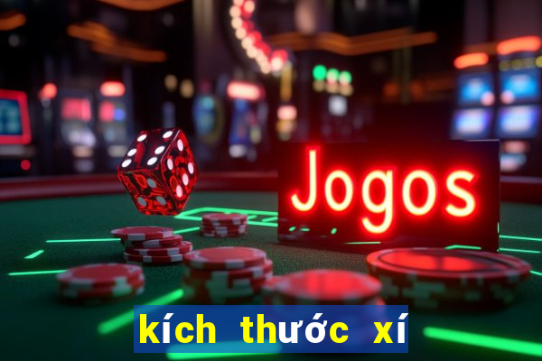 kích thước xí bệt loại nhỏ