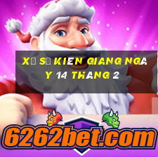 xổ số kiên giang ngày 14 tháng 2