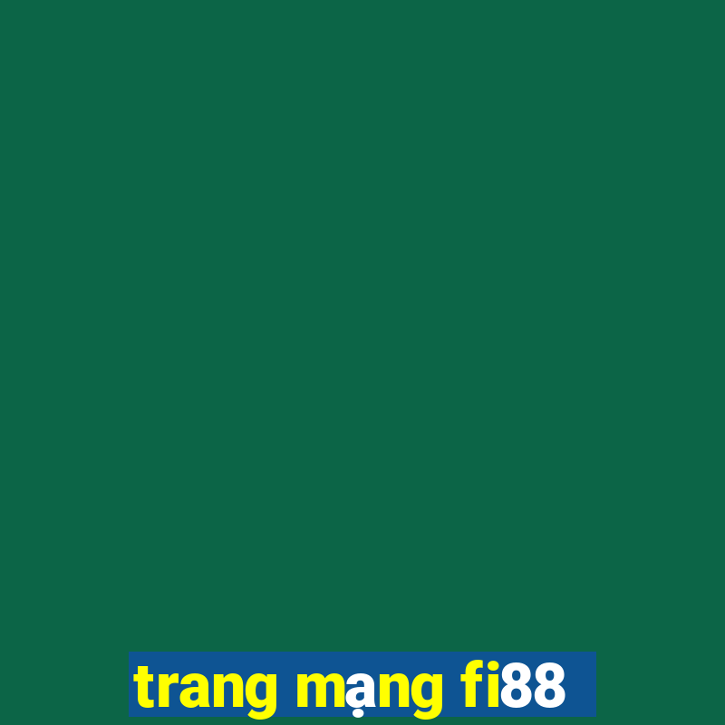 trang mạng fi88