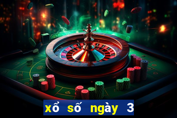 xổ số ngày 3 tháng 8