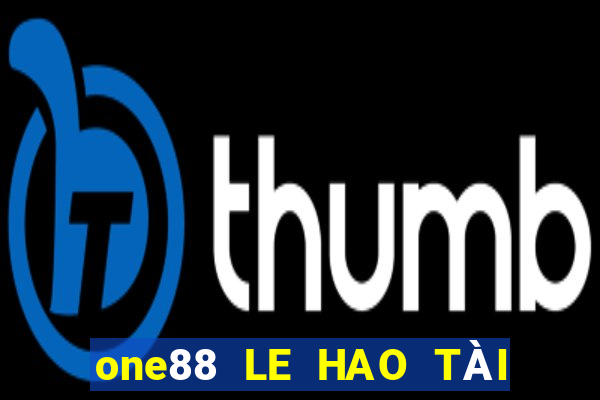 one88 LE HAO TÀI TRỢ GIẢI TRÍ