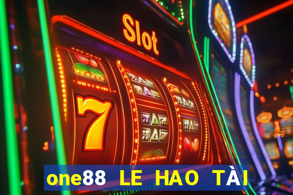 one88 LE HAO TÀI TRỢ GIẢI TRÍ