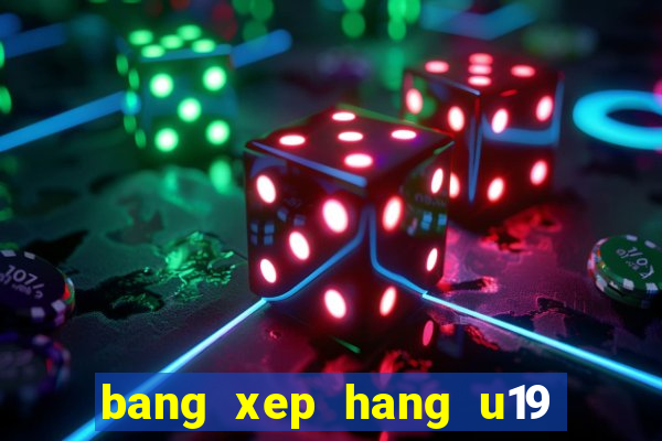 bang xep hang u19 dong nam a moi nhat