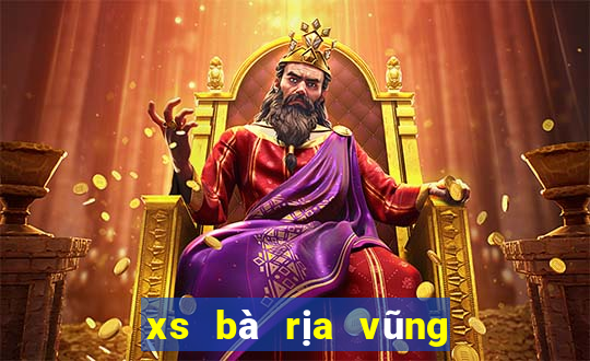 xs bà rịa vũng tàu hôm nay