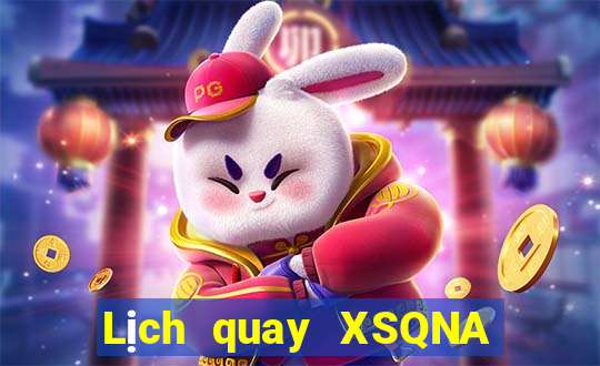 Lịch quay XSQNA ngày 11