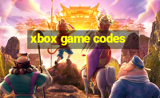 xbox game codes