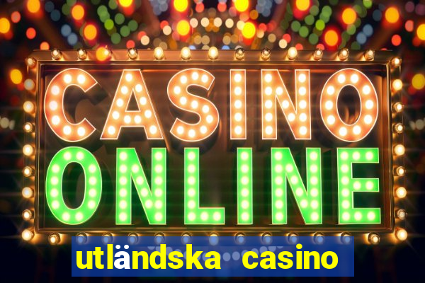 utländska casino med swish