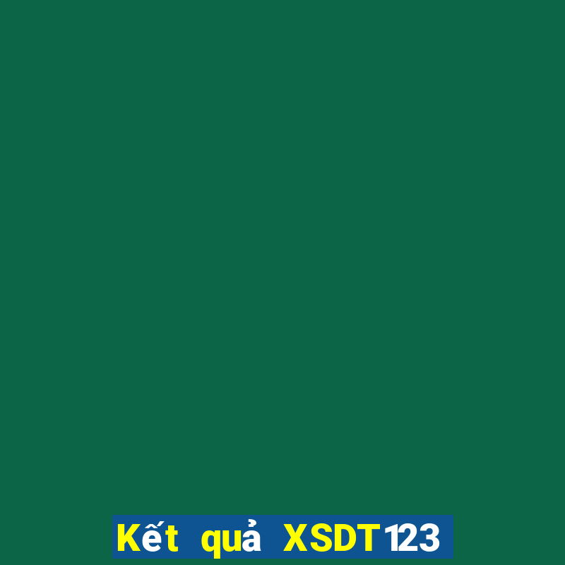 Kết quả XSDT123 Thứ 4