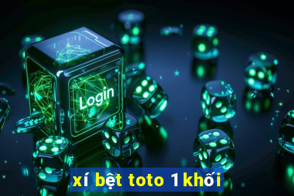 xí bệt toto 1 khối