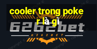 cooler trong poker là gì