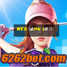 web đánh lô đề