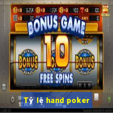 Tỷ lệ hand poker