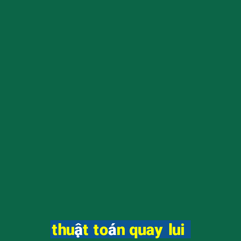 thuật toán quay lui