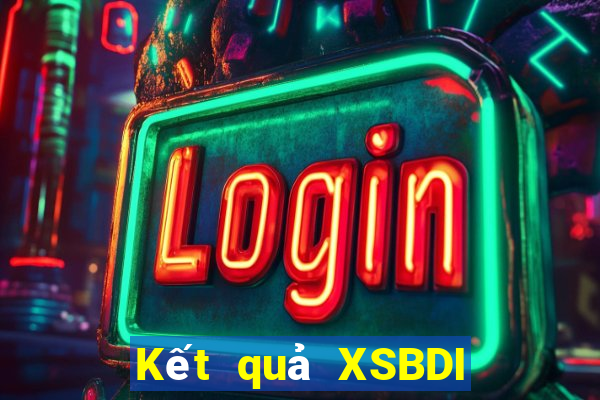 Kết quả XSBDI Thứ 5