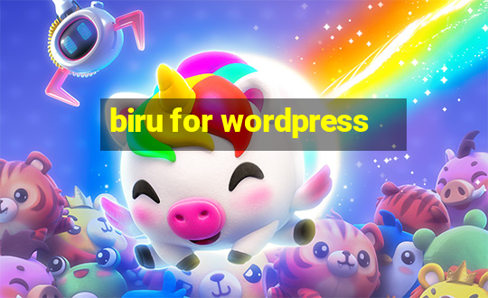 biru for wordpress