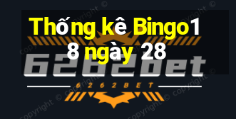 Thống kê Bingo18 ngày 28