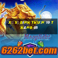 xổ số bình thuận 19 tháng 05