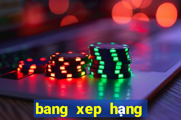 bang xep hạng bóng đá