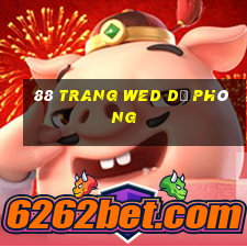 88 trang wed dự phòng