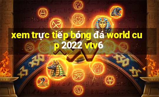 xem trực tiếp bóng đá world cup 2022 vtv6