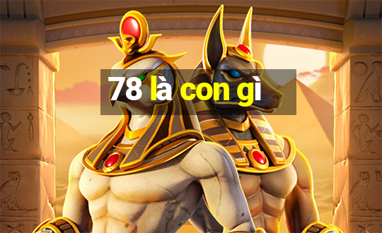 78 là con gì