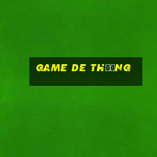 game de thương